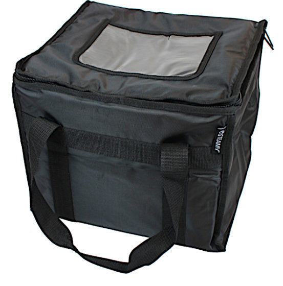 Steamy S16 bezorgtas medium 25 liter zwart