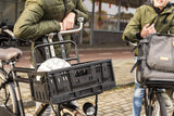kunststof klapkrat klein 20 liter opvouwbaar zwart