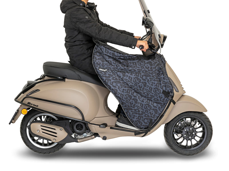 Diverse beenkleed stricto premium leopard grey | piaggio vespa china scooter