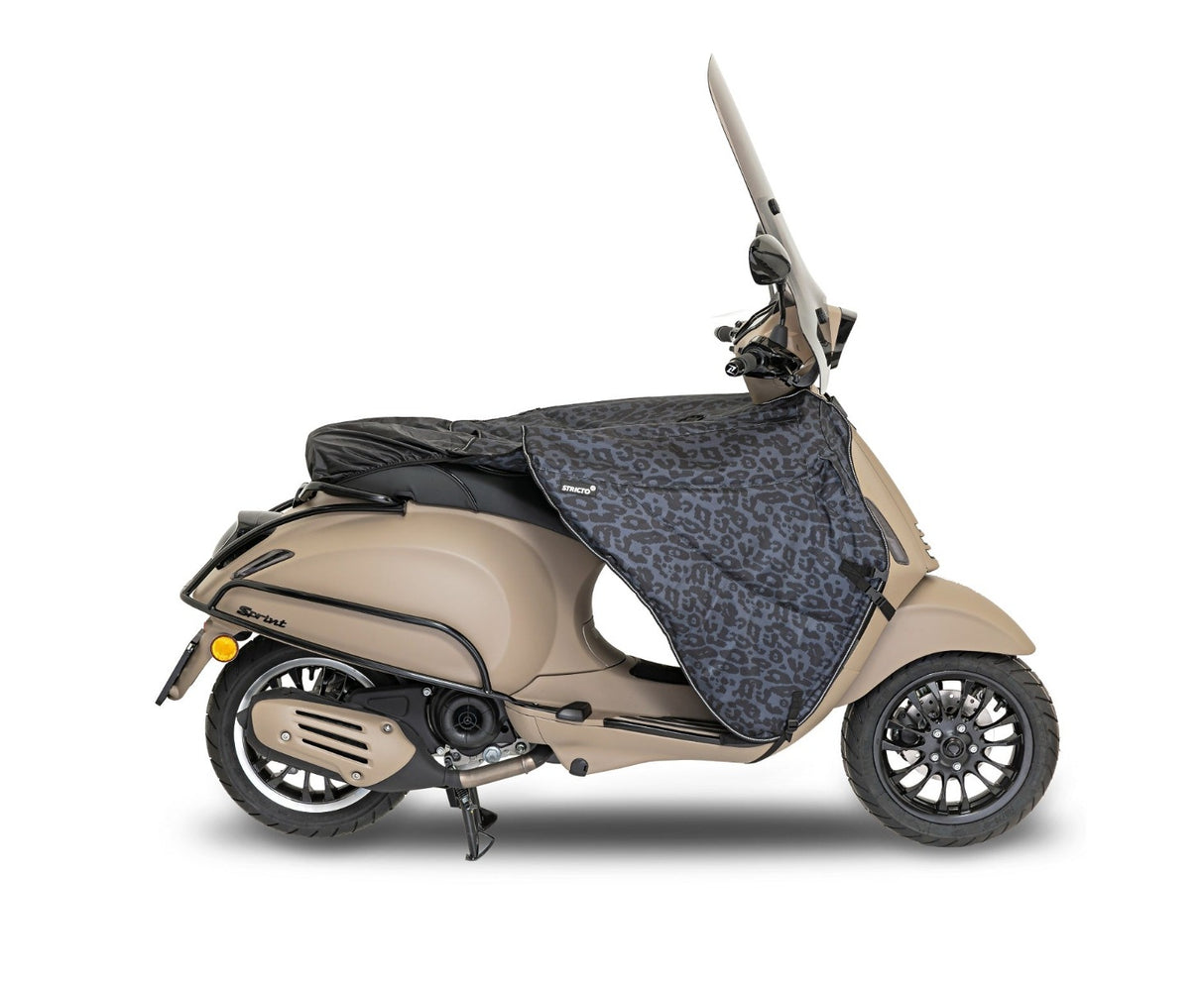 Diverse beenkleed stricto premium leopard grey | piaggio vespa china scooter
