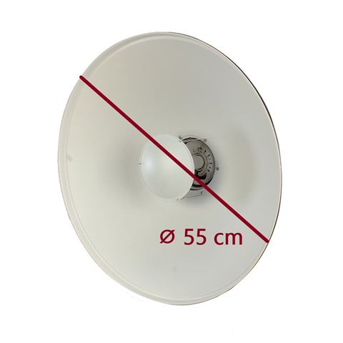 Studioking beauty dish wit sk-bd550w 55 cm voor falcon eyes