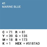 Superior achtergrondpapier 41 marine blue 1,35 x 11m