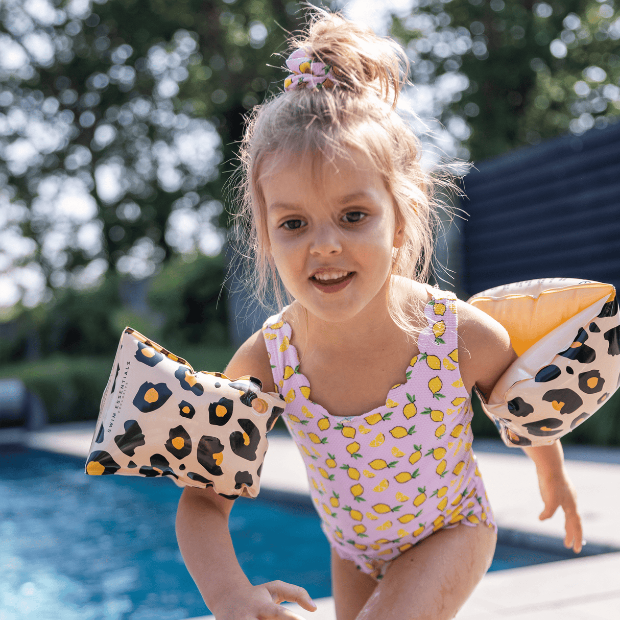 Safari chique | beige zwembandjes 2-6 jaar