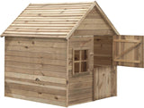SwingKing Louise Houten Speelhuisje 120 x 120 x 160 cm Naturel