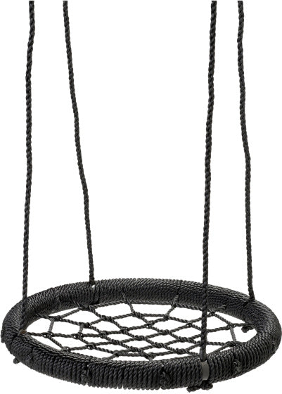 SwingKing Nestschommel voor 1 tot 2 Kinderen Ø 100 cm Zwart