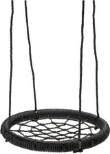 SwingKing Nestschommel voor 1 tot 2 Kinderen Ø 100 cm Zwart