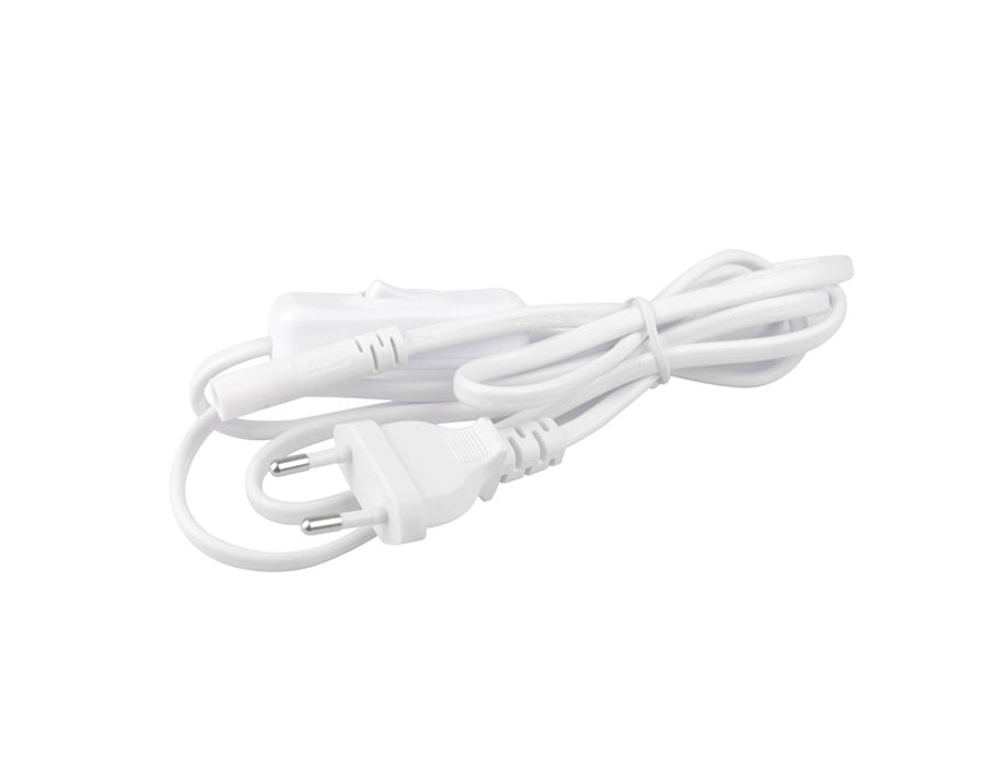 Sylvania plug met schakel - wit