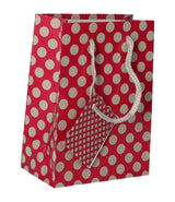 Jvdl luxe cadeau tasje klein streep stip assorti
