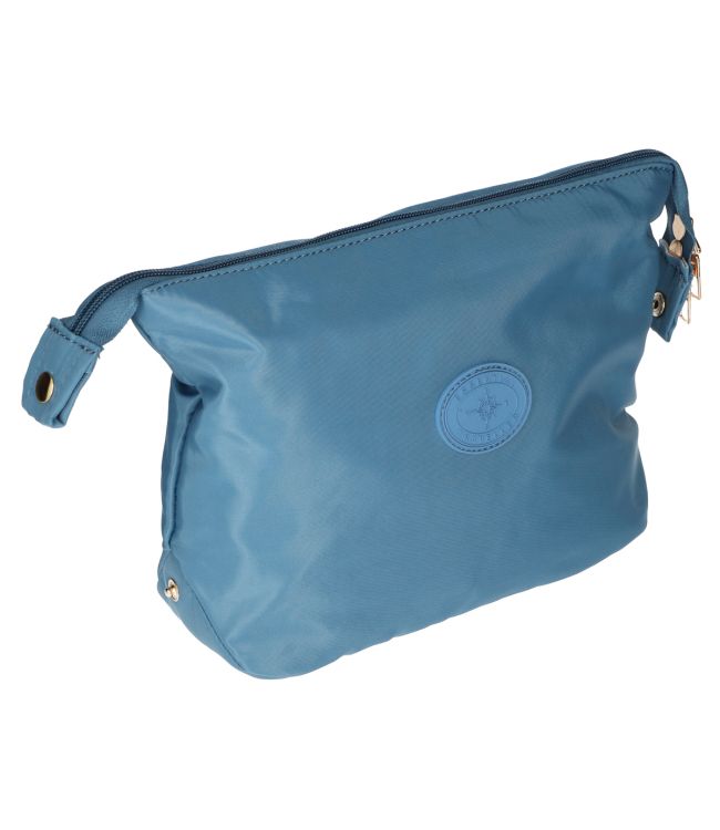 Traveller toilettas essentials blauw 30cm x 20cm