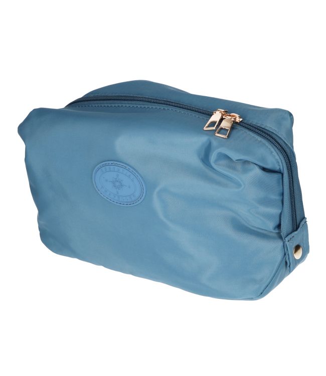 Traveller toilettas essentials blauw 30cm x 20cm