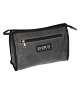 Traveller toilettas sports classic military grijs blauw 30cm x 24cm