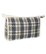 Traveller toilettas tweed ruit 26x16cm