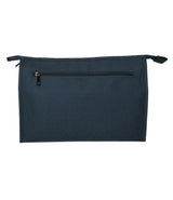 Traveller toilettas rits horizontaal blauw 35x24 cm
