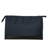 Traveller toilettas rubber blauw 30x19,5cm