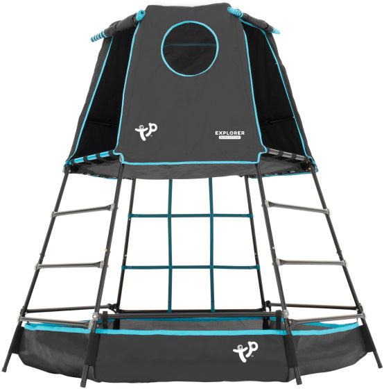 Tp toys Explorer Klimtoren met Schaduwrijk Speelgebied Zwart Blauw