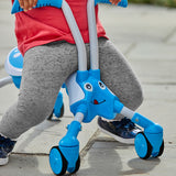 The bugs scramblebug tide loopfiets met 4 wielen junior blauw wit