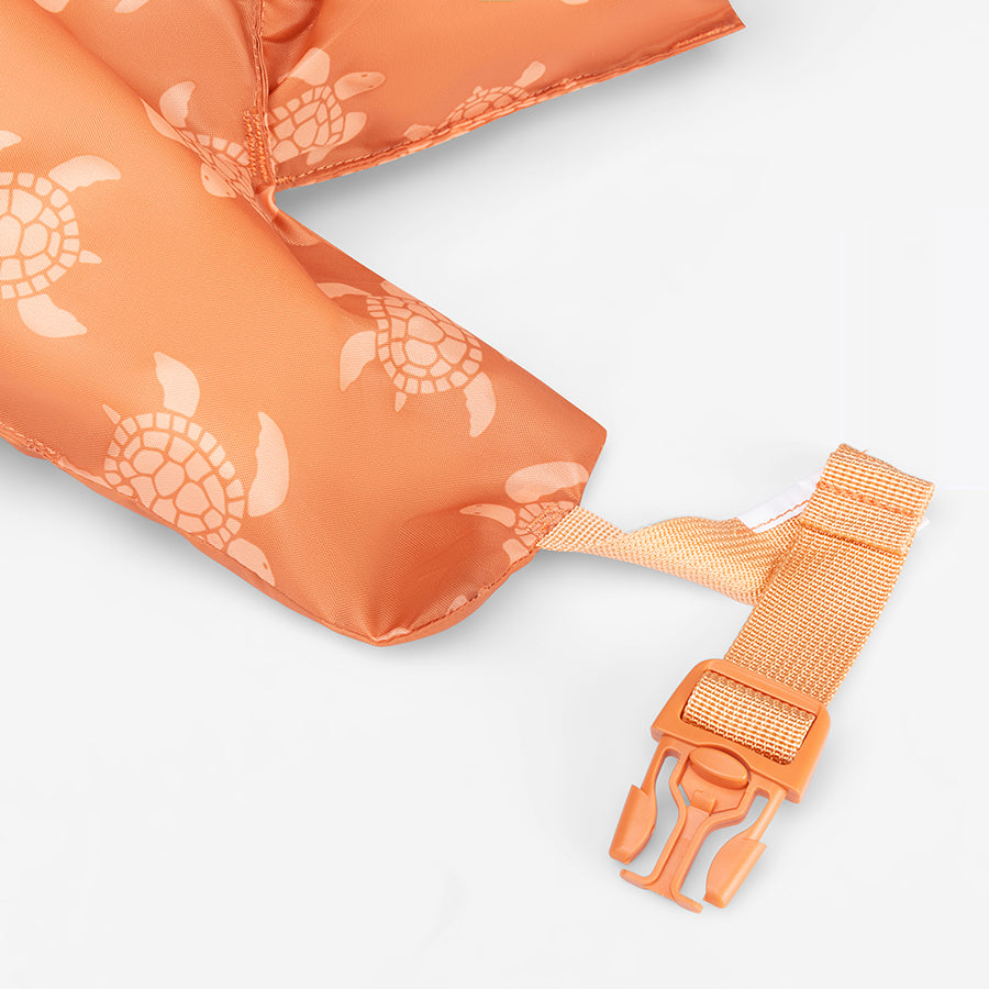 Turtle | oranje puddle jumper 2-6 jaar