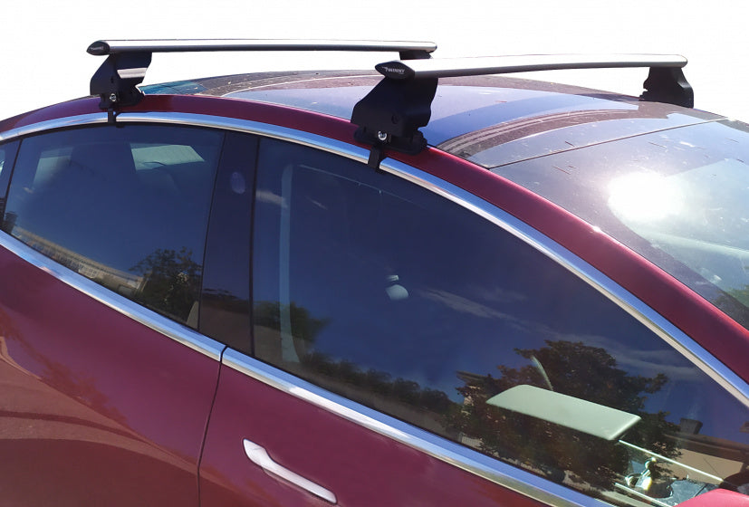 dakdragerset Fly Bar Tesla 3 aluminium zwart