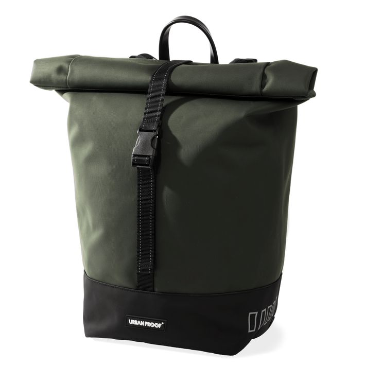 Urbanproof tas urban proof rolltop enkel groen | 20l