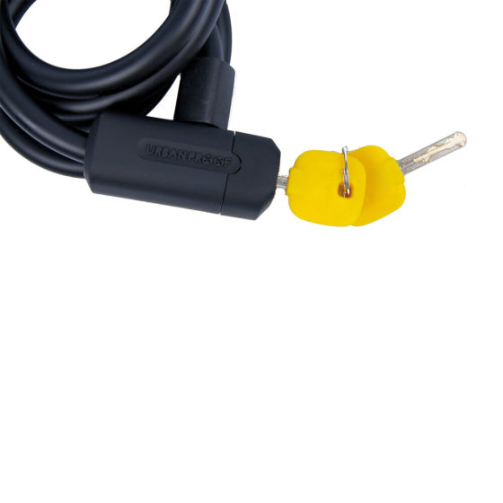 Urbanproof spiraalslot 12mm*150cm zwart