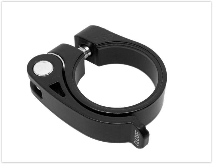 Zadelpenklem ursus urban 34,9mm | snelspanner | zwart