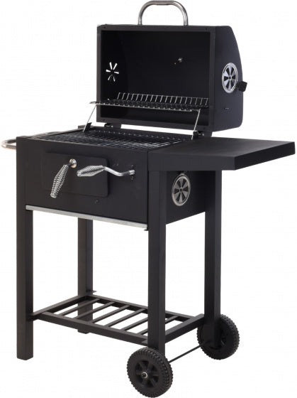 Vaggan Luxe houtskoolbrander 38,5 x 32,5 x 77 cm matzwart