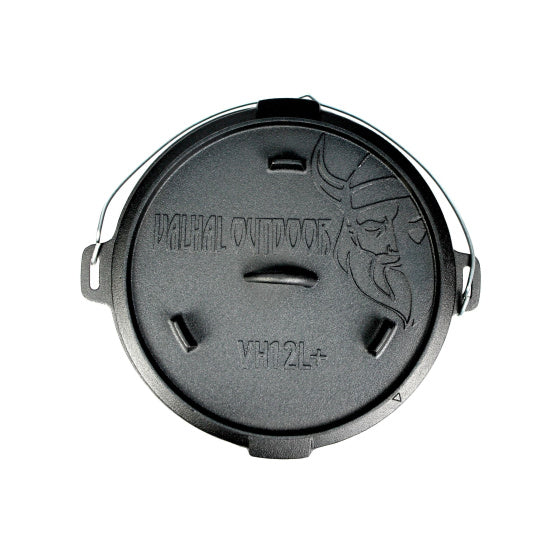 Valhal Dutch Oven Gietijzer met pootjes 12 L