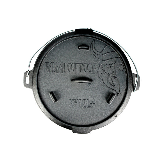 Valhal Dutch Oven Gietijzer met pootjes 12 L