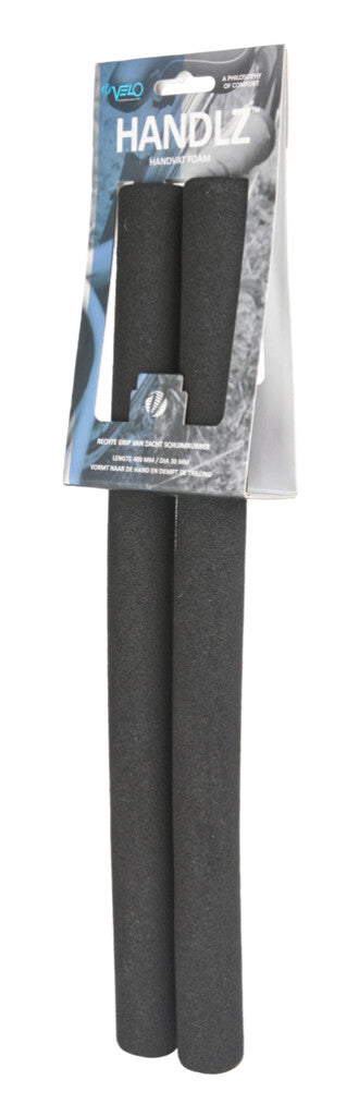 Velo handvat foam 400mm ø22,2mm, zwart