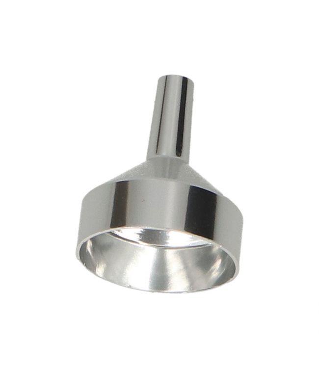 Jvdl mini trechter voor parfumverstuivers zilver