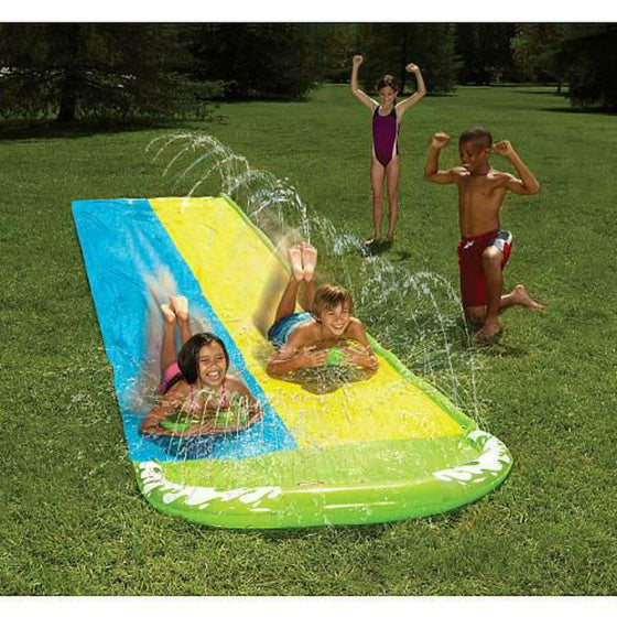 Wham-o Slip 'N Slide 2-persoons Waterglijmat 480 cm Geel