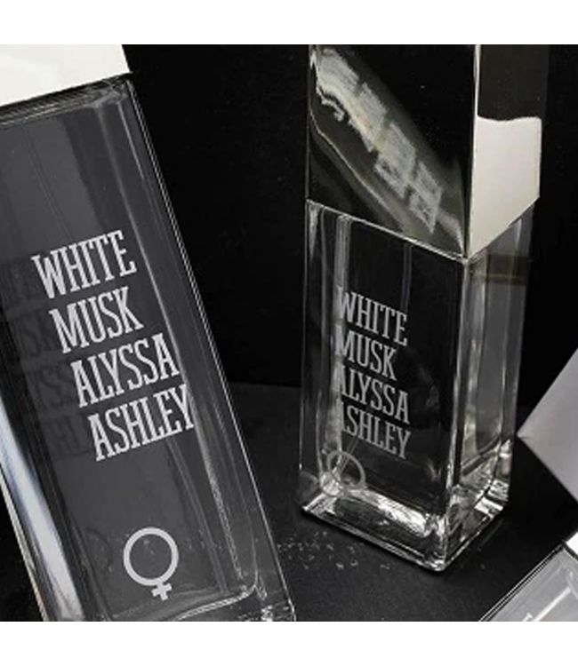 Alyssa ashley eau de toilette spray los white musk 15ml unisex