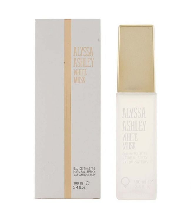 Alyssa ashley eau de toilette spray white musk 100ml unisex