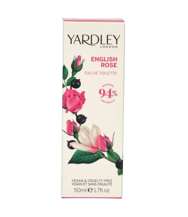 Yardley london english rose eau de toilette 50ml