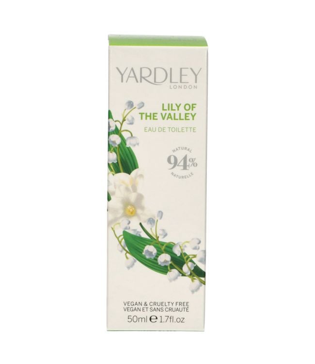 Yardley london lily of the valley eau de toilette 50ml