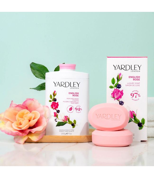 Yardley london english rose zeep 3x100gr.