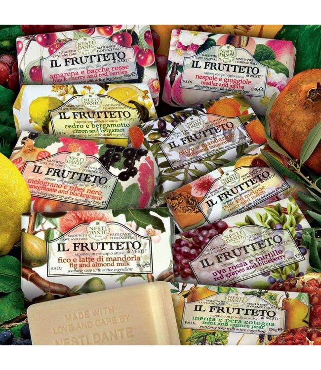 Nesti dante il frutteto fig almond milk zeep 250gr.