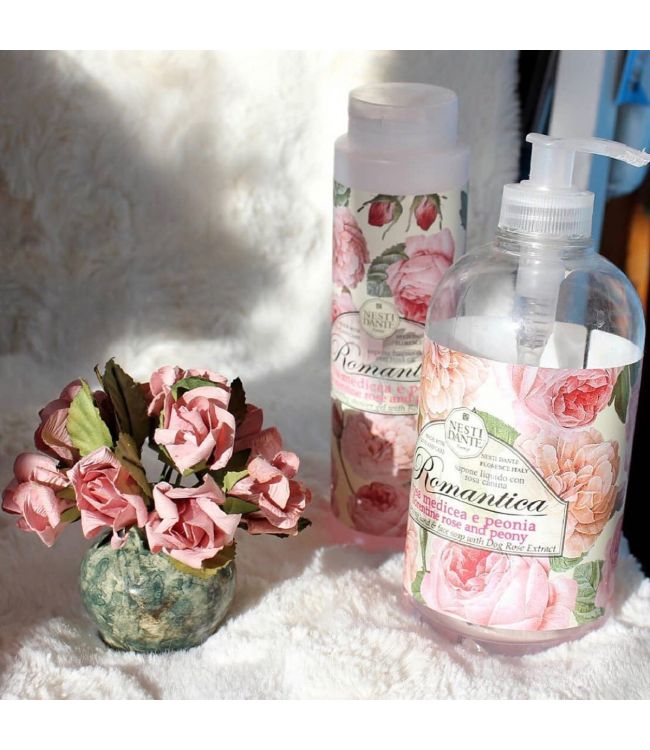 Nesti dante romantica rose peony douchegel 300ml