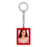 Zep foto sleutelhanger aa9r red 35x45 mm