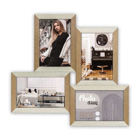 Zep fotolijst dn496w vercelli white 4q 4x 10x15 cm