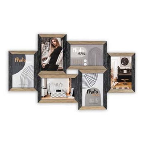 Zep fotolijst dn688b vercelli black 6x 10x15 cm