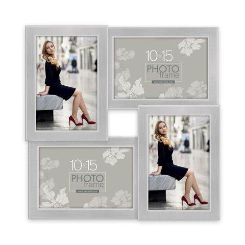 Zep fotolijst s4044 olimpia silver 4q 4x10x15 cm