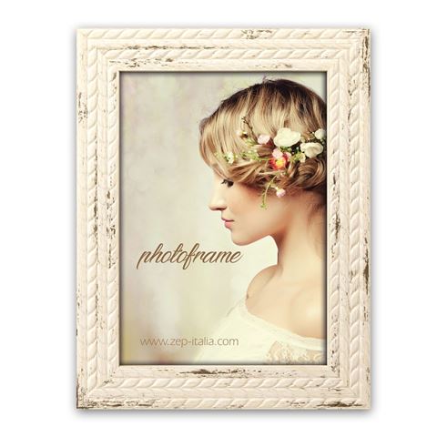 Zep fotolijst yt268w livia white 15x20 cm