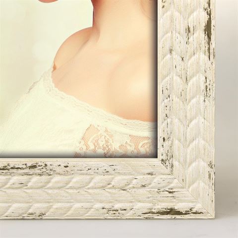Zep fotolijst yt268w livia white 15x20 cm