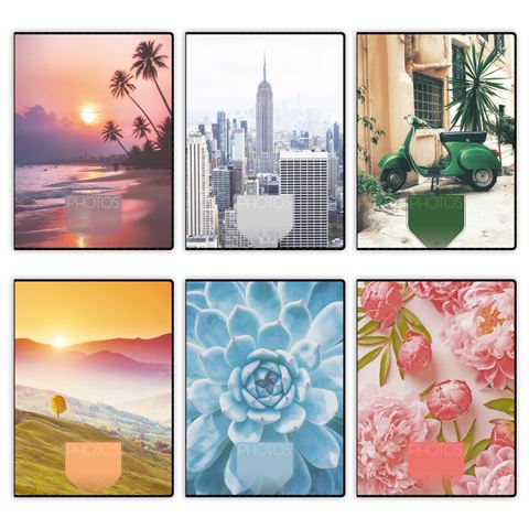 Zep md4640 set 36x mini album 40 photos 10x15 cm