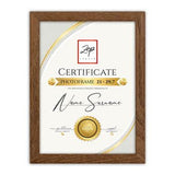 Zep v4721n certificate brown 21x29,7 cm