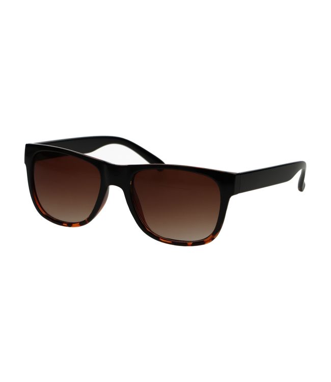 Spectrum zonnebril half havana bruin dames