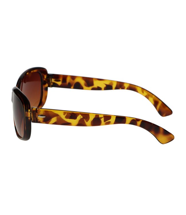 Spectrum zonnebril ovaal tortoise bruin dames
