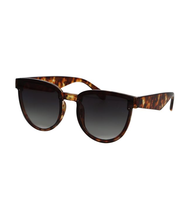 Spectrum zonnebril statement tortoise smoke grijs dames