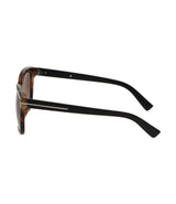 Spectrum zonnebril vierkant tortoise mat zwart dames